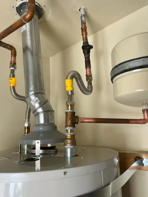 Water heater installation and plumbing repair in Inman Square